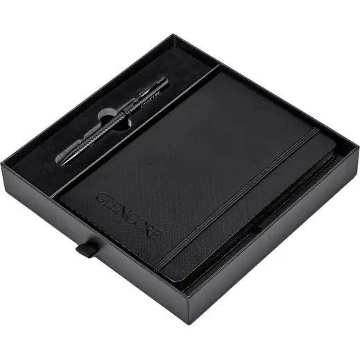 Alex Varga Lagarna Hard Cover Notebook & Pen Set Gift Box Open
